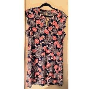 NWT♥️‼️Tropical Capsleeve Dress